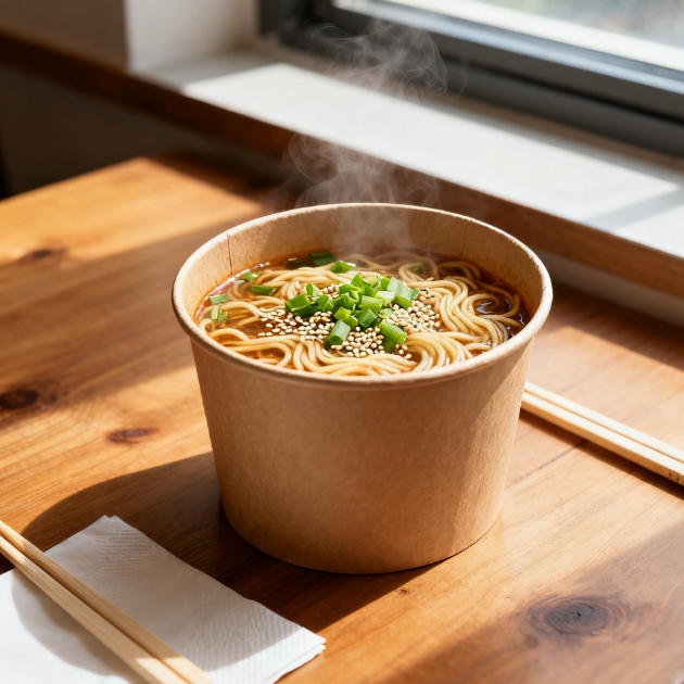 Introducción del envasado de alimentos para llevar